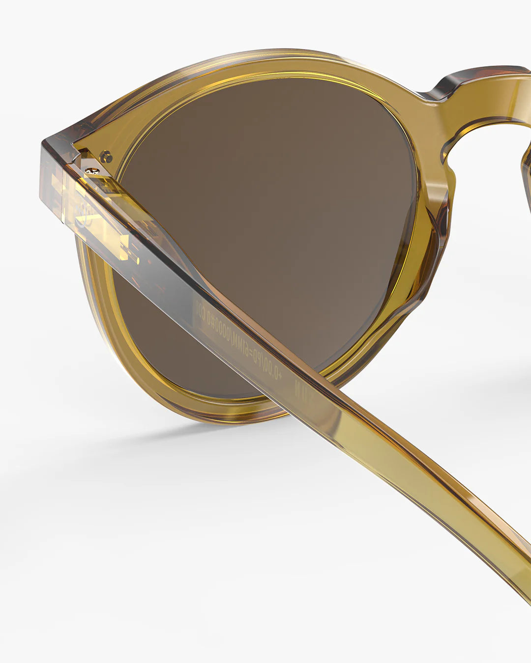 #M Golden Green Sunglasses