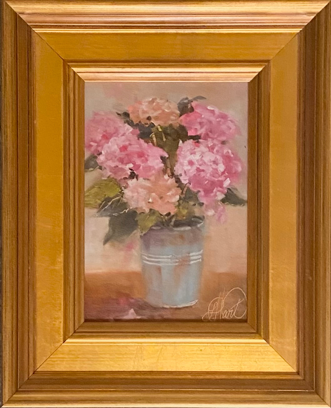 Pink Hydrangeas
