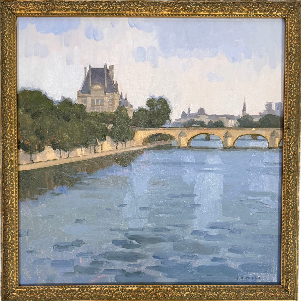The Louvre & the Seine