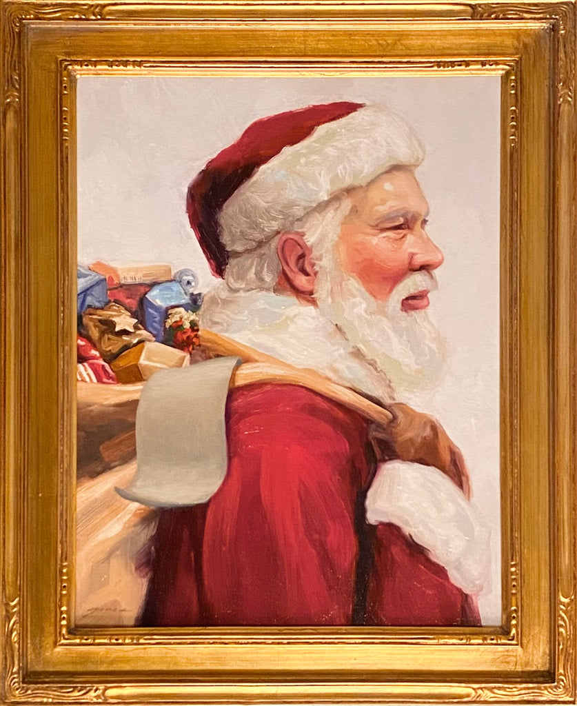 Saint Nicolas with List