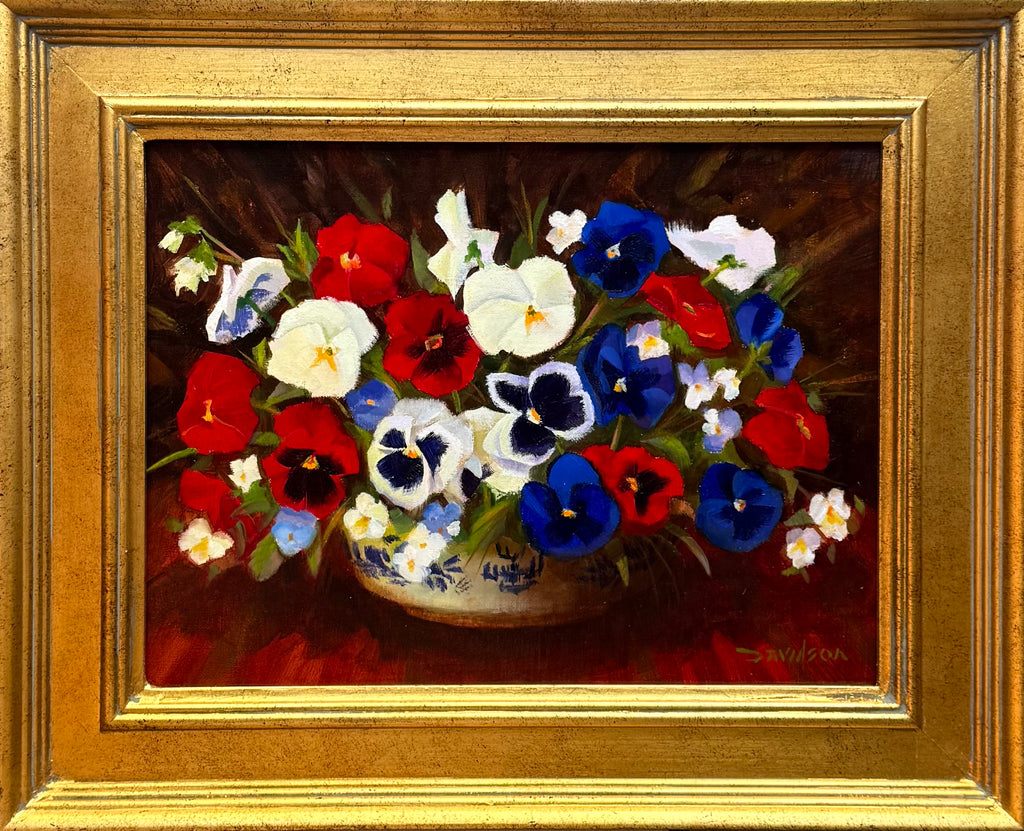 Patriotic Pansies