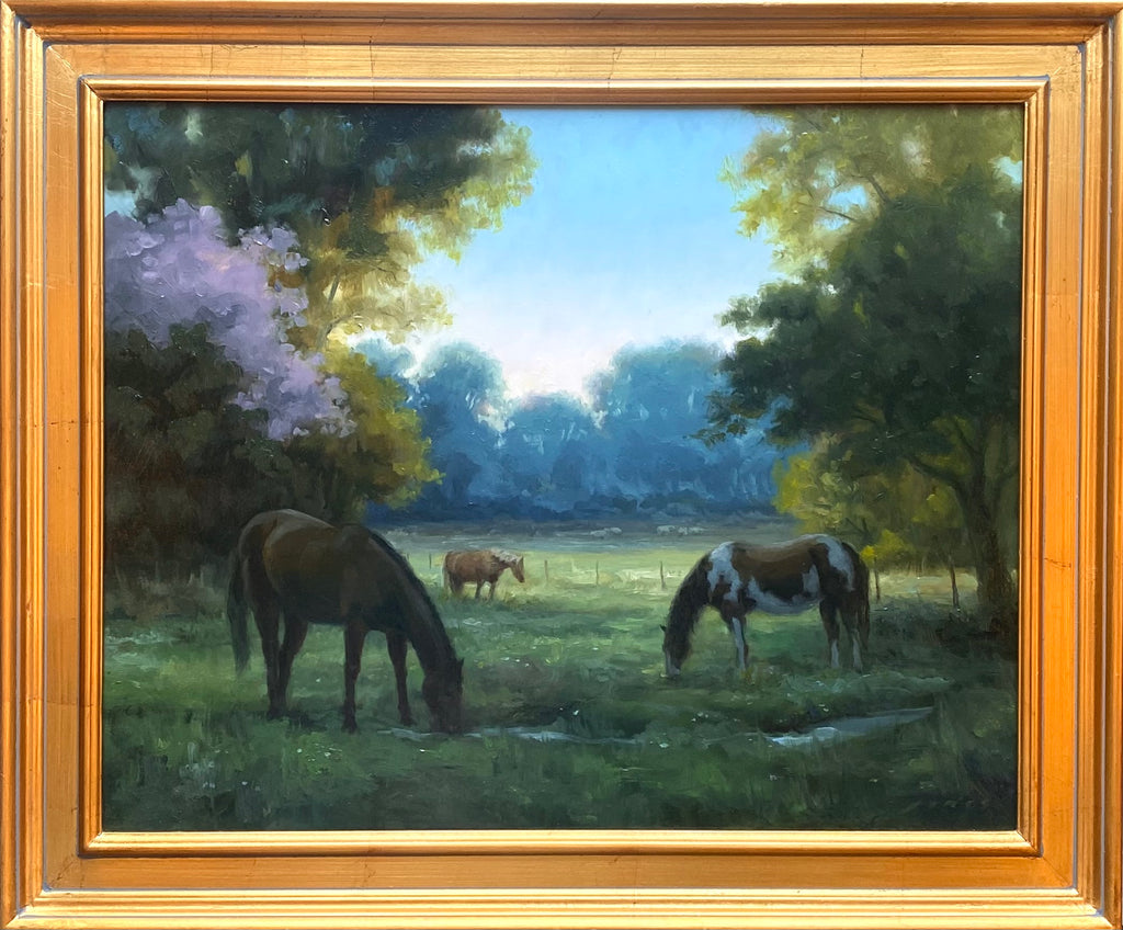 Grazing at Dawn
