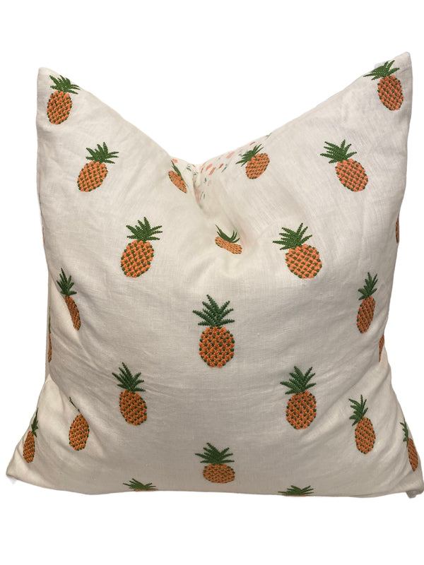 Bloomwind Linen/ Pineapple Embroidery