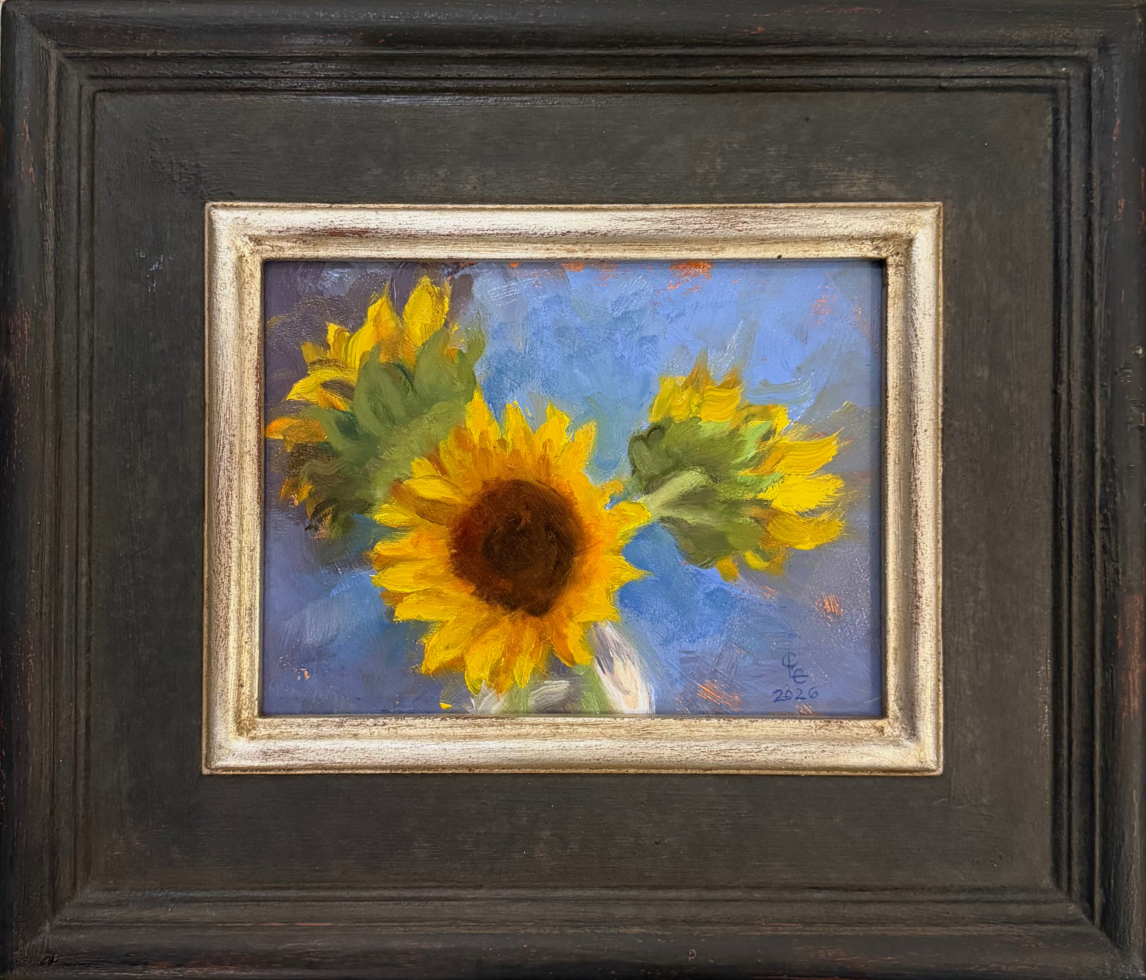 Three Sunflowers
