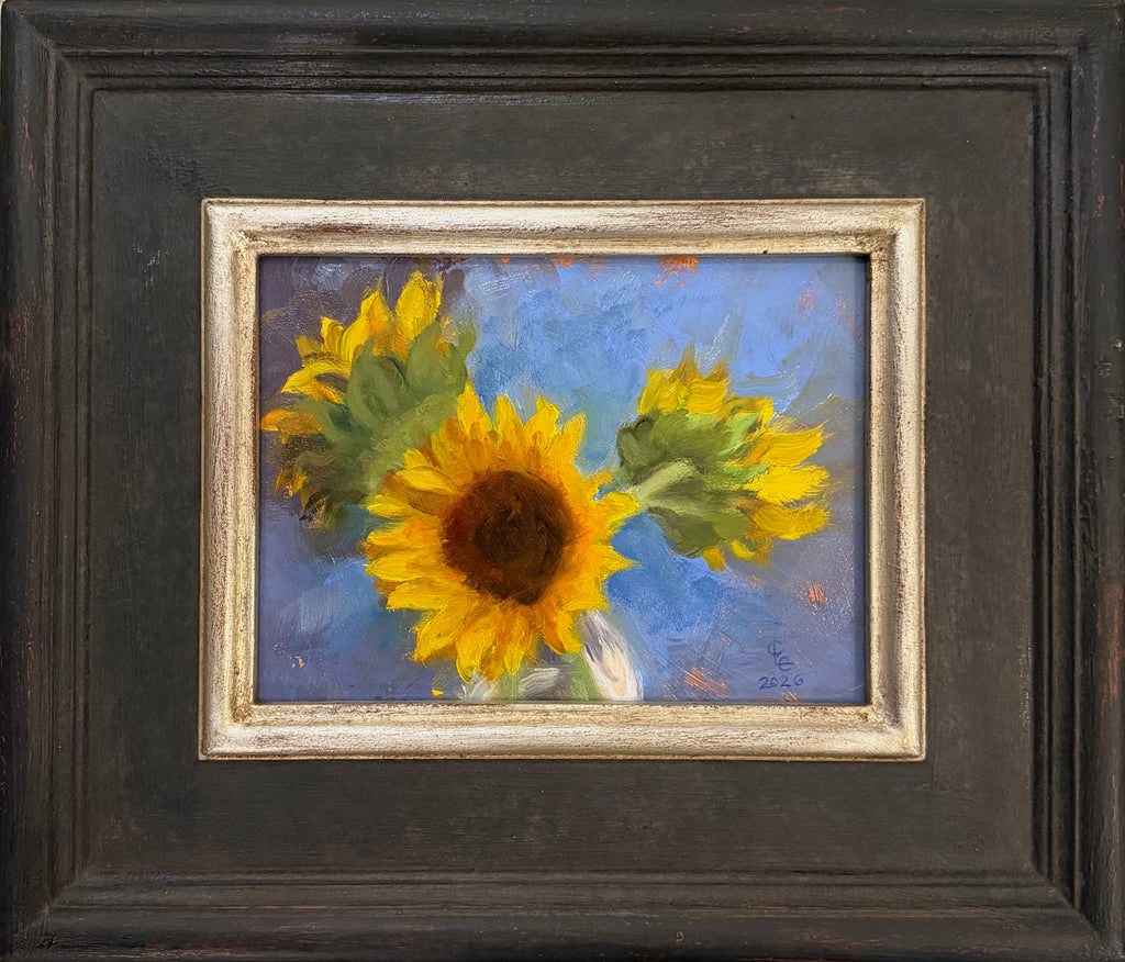 Three Sunflowers