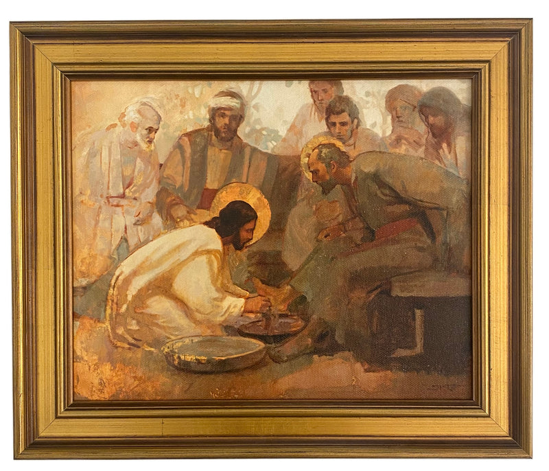 Christ Washing His Disciples Feet  in