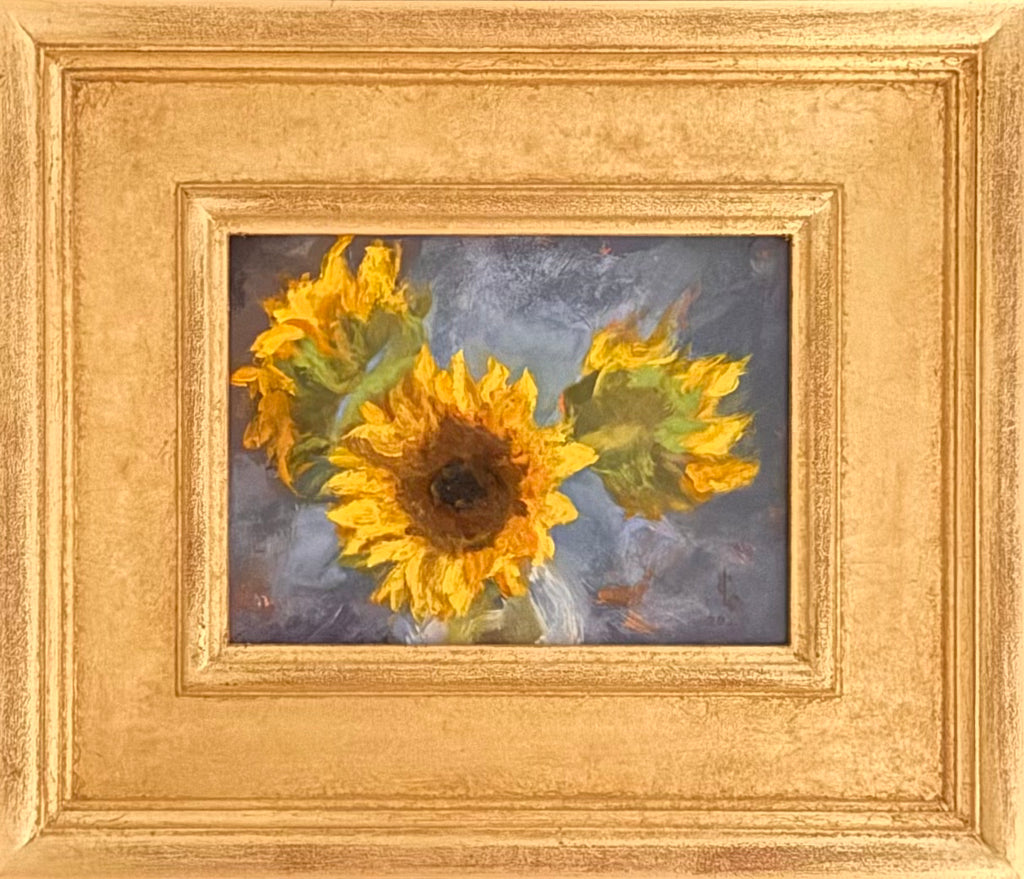 Three Sunflowers
