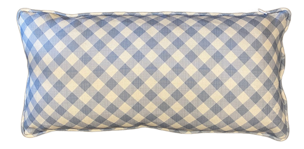 Rabbit and Gingham Pillows