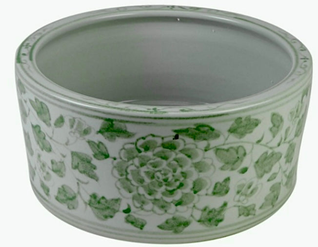 Green Chinoiserie Bowl