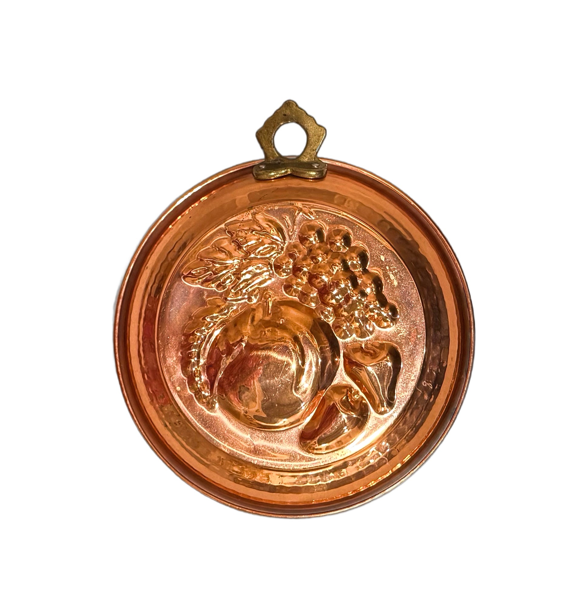 Copper & Brass Fruit Mold