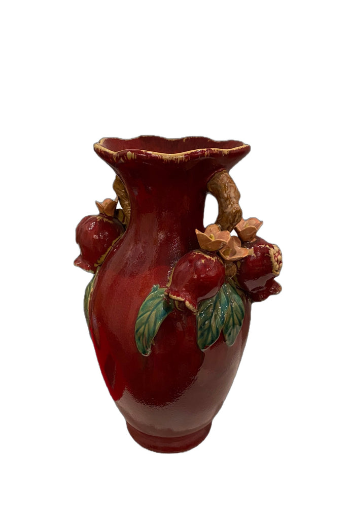 Antique Sang de Boeuf Famble Vase