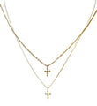 Tiny Cross Necklace