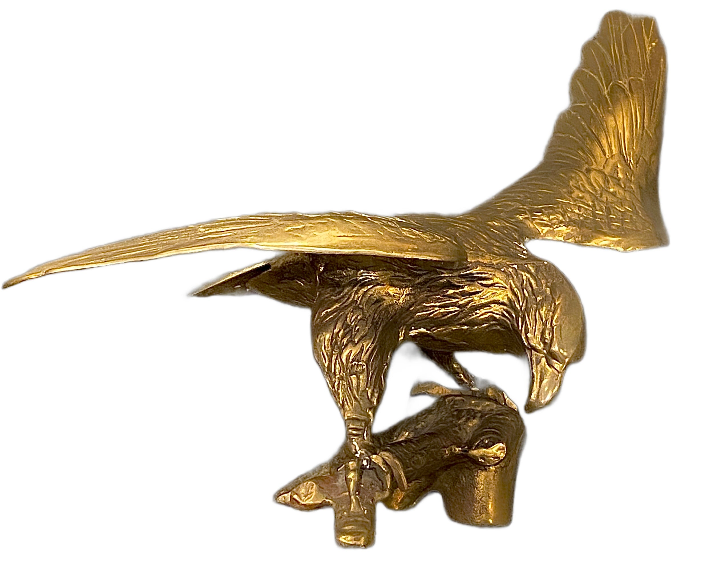 Antique Brass Eagle