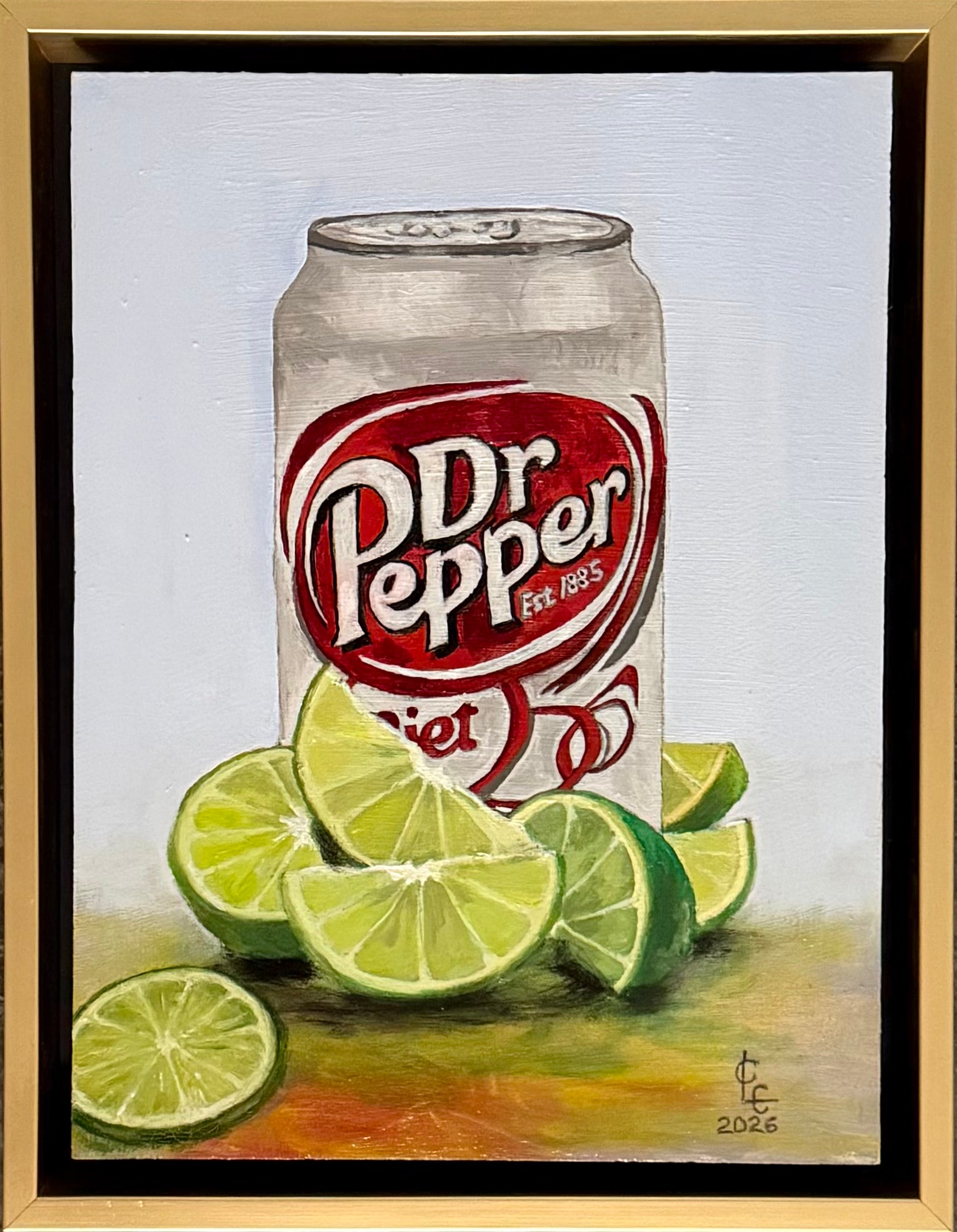 Diet Dr. Pepper & Limes