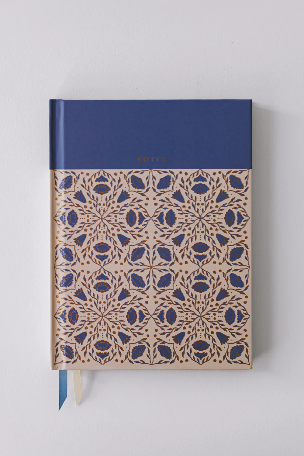 Folk Pattern Hardcover Notebook