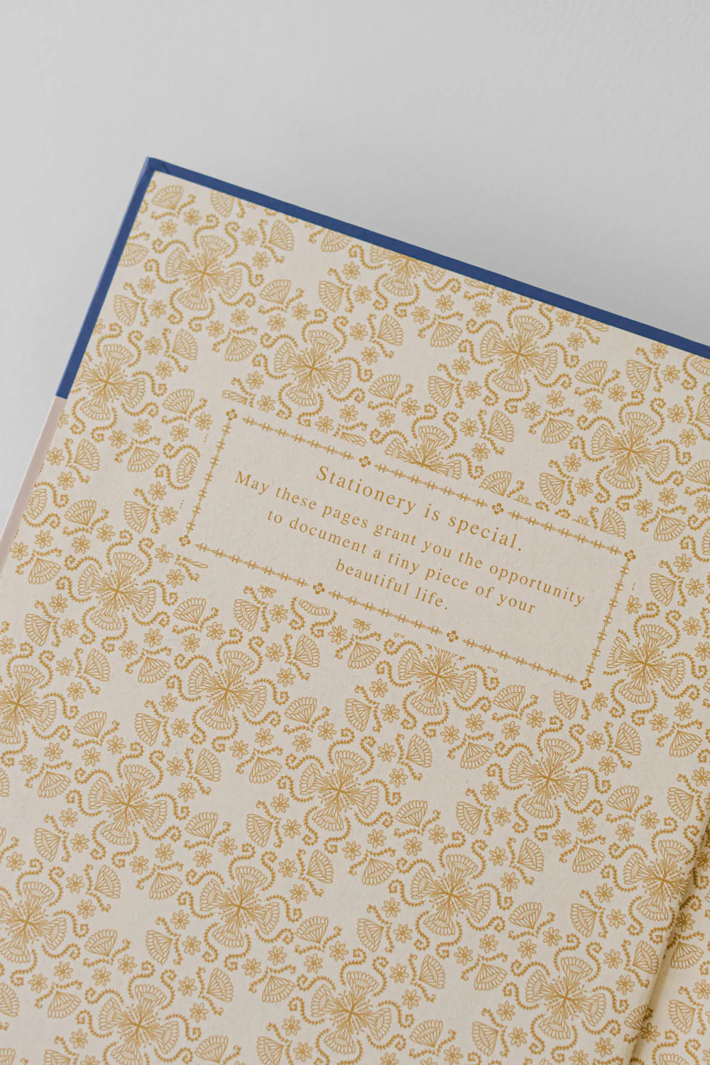 Folk Pattern Hardcover Notebook