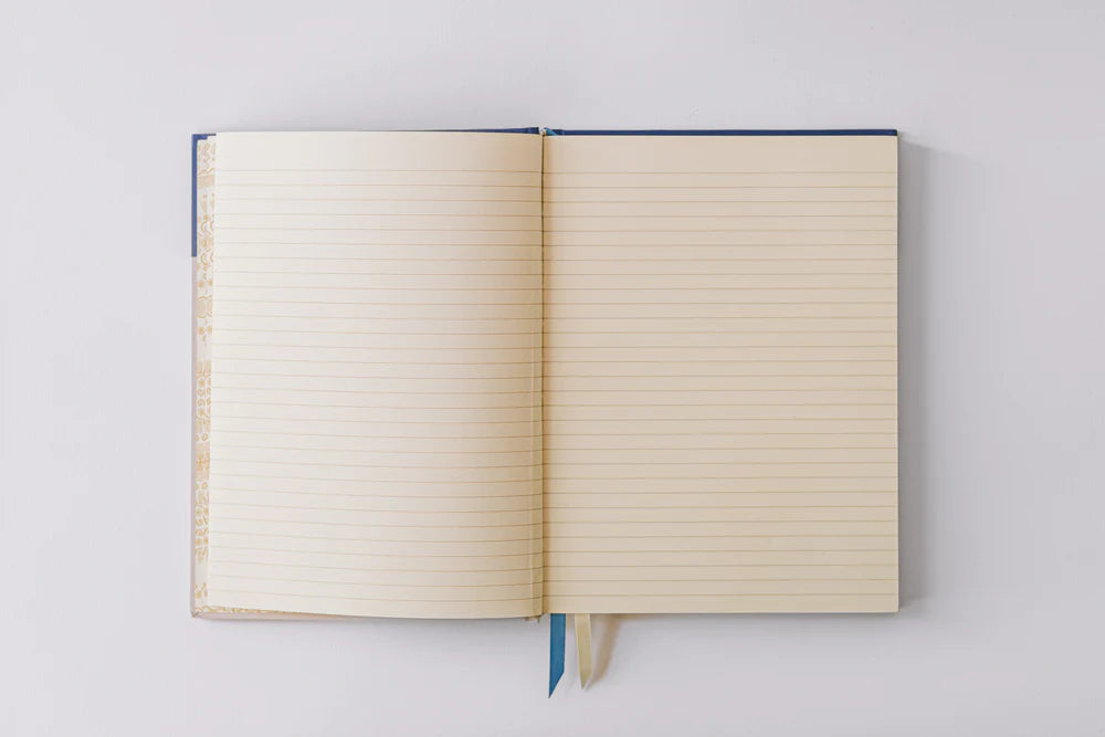 Folk Pattern Hardcover Notebook