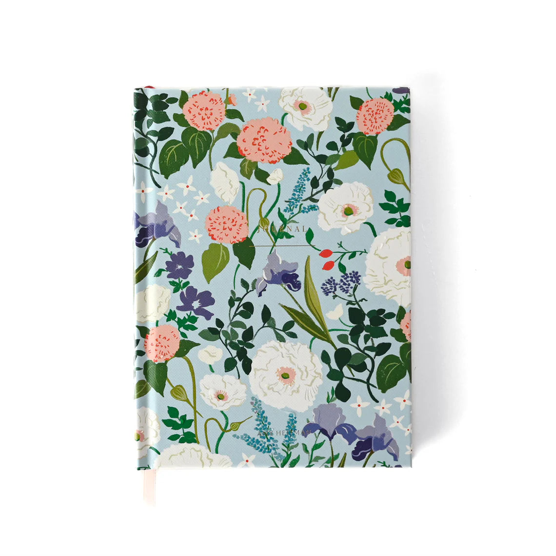 Blue Primavera Hardcover Journal