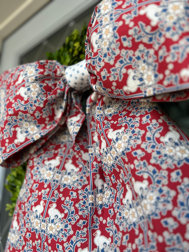 Memorial Day Large Red Bow- Limited Edition