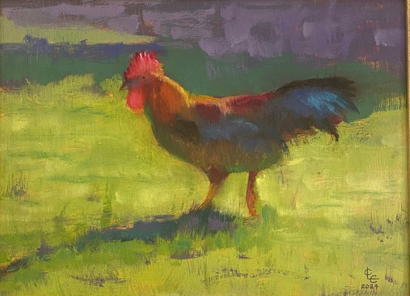 Rooster in Morning Light II