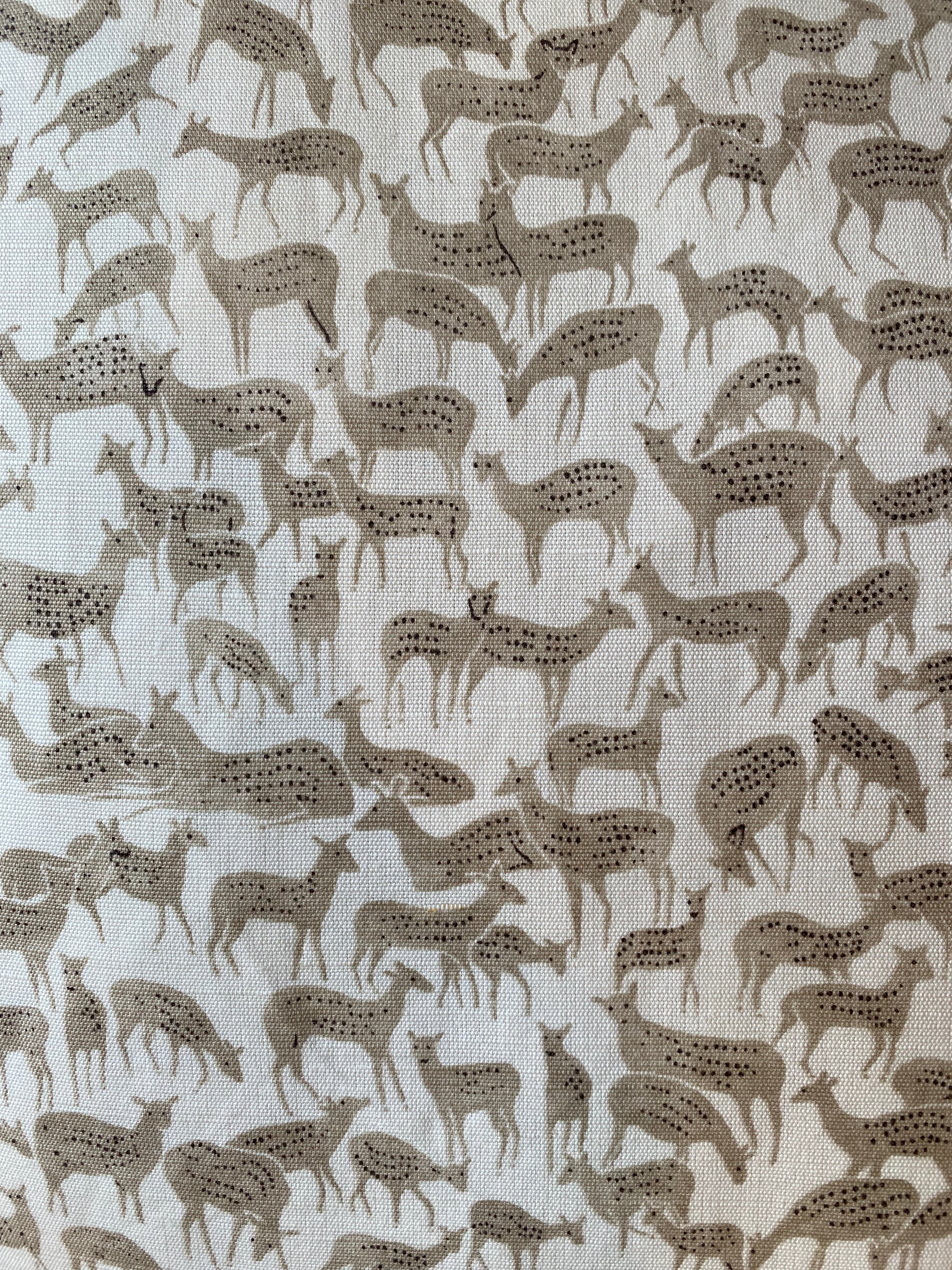 Deer and Stripe Pillows