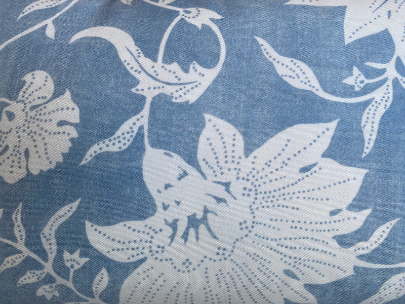 Blue Floral Lumbar