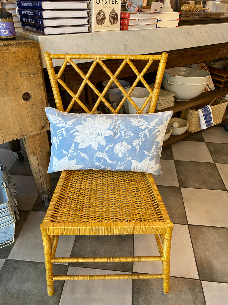 Blue Floral Lumbar