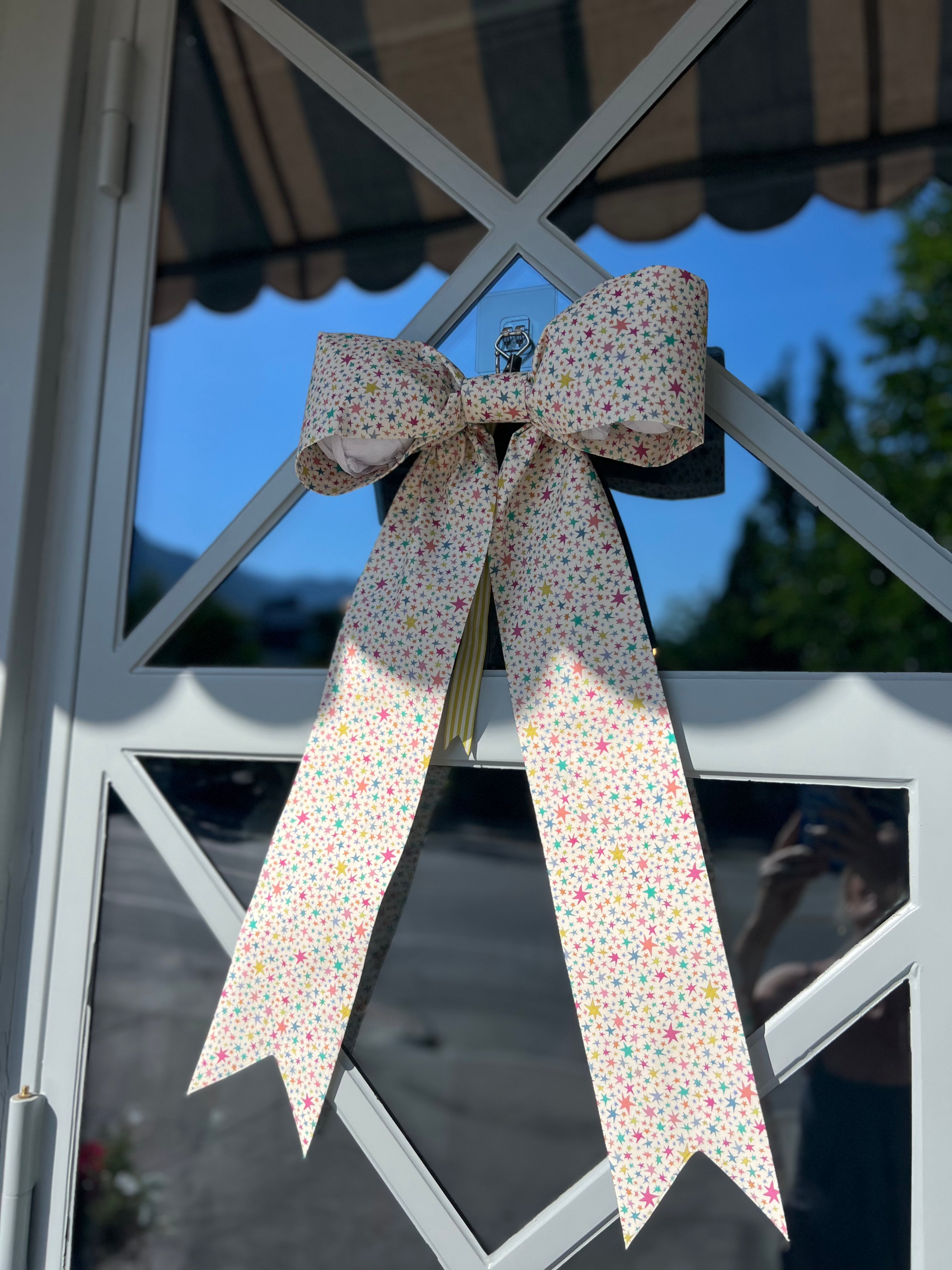 Colorful Stars Bow