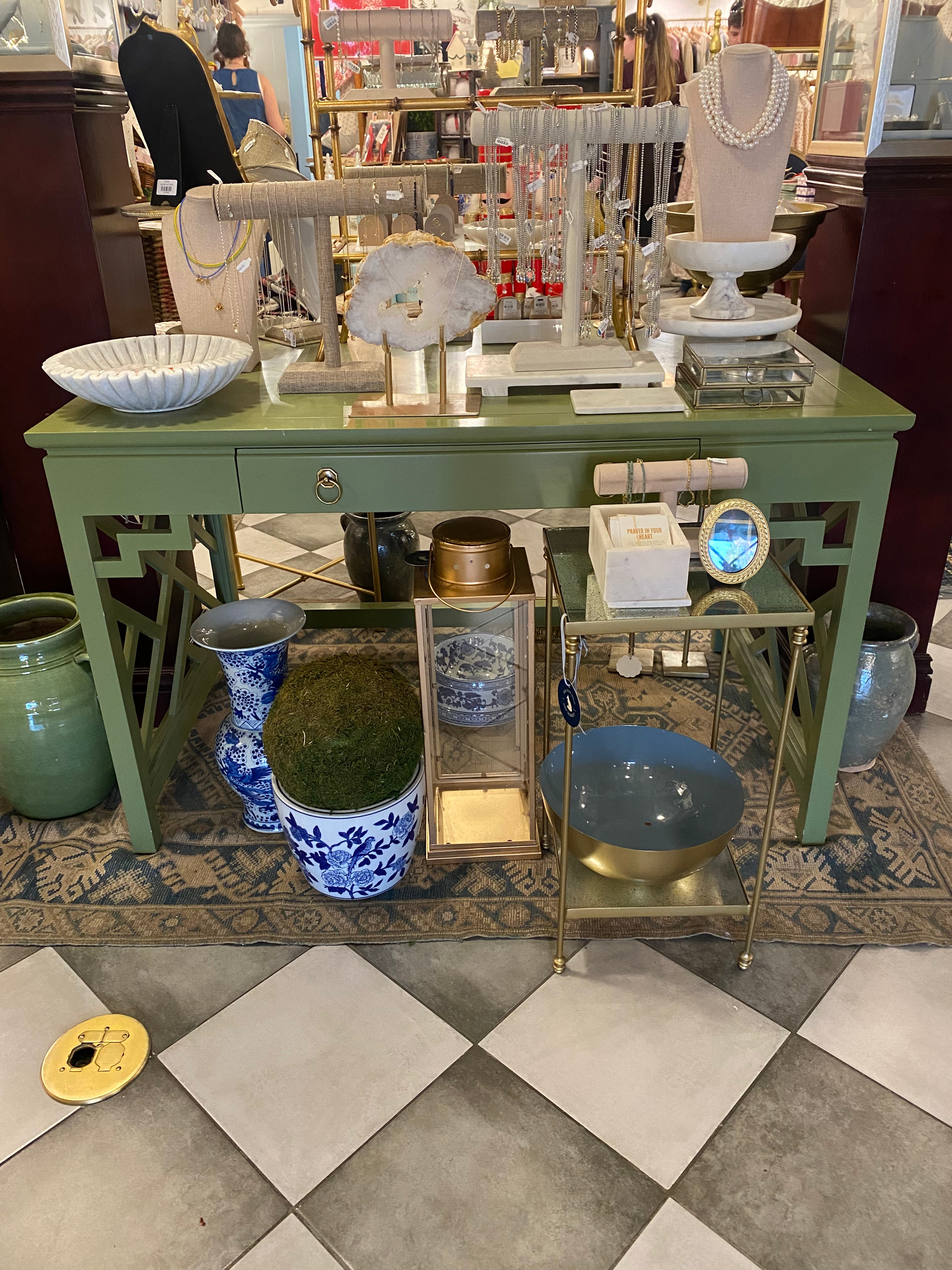 Dorothy Draper Trellis Writing Table