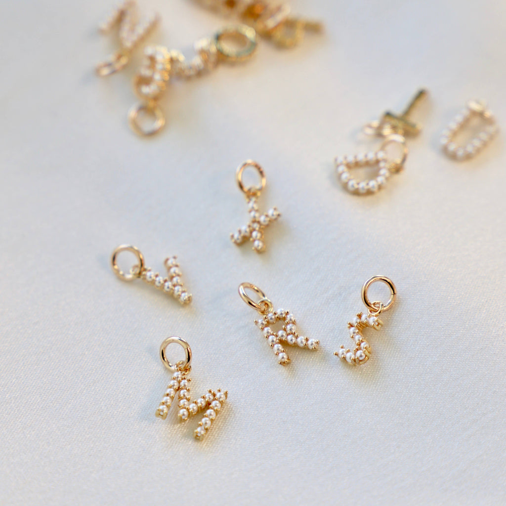 Initial Pearl Necklace