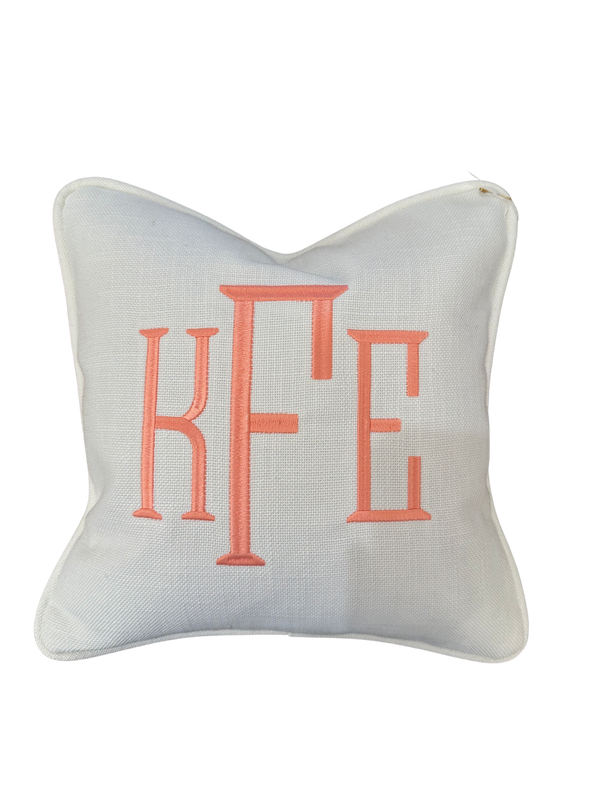 Heirloom Monogram Pillow