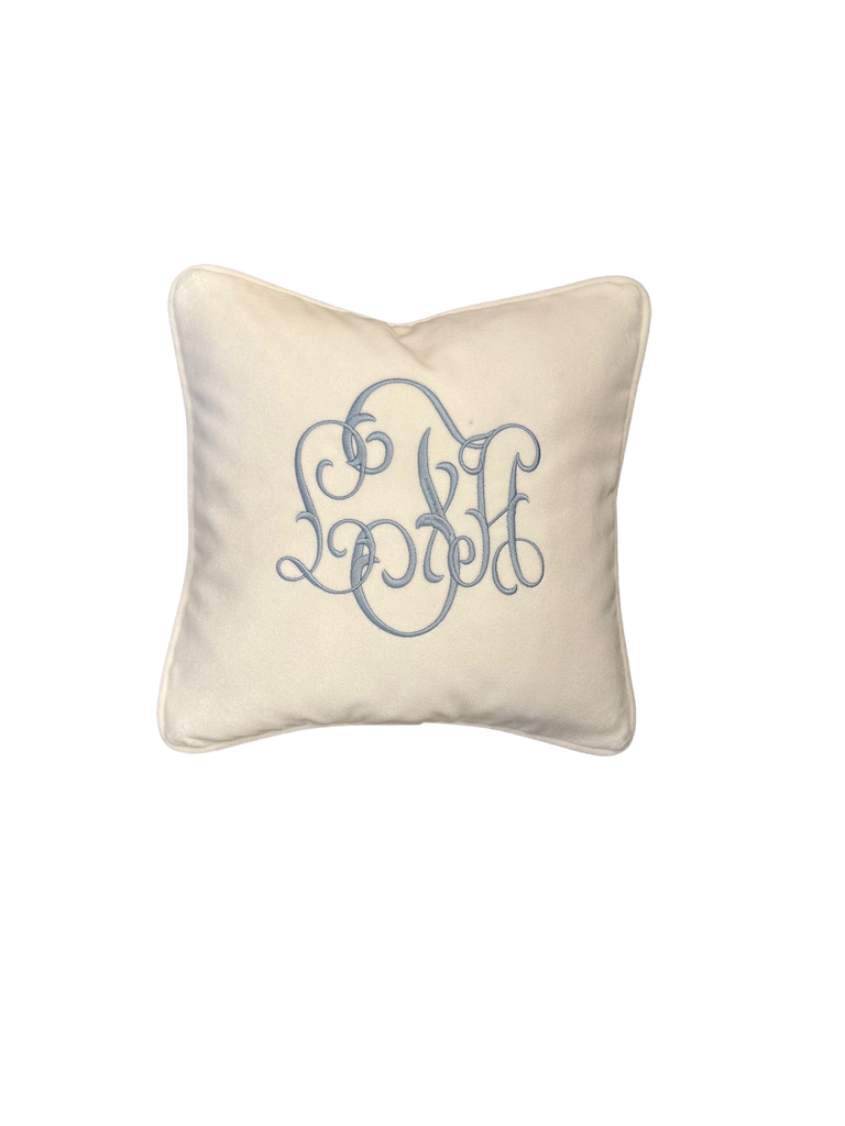 Heirloom Monogram Pillow