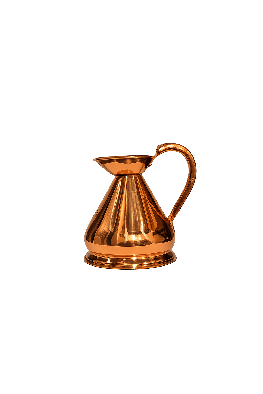 19th Century Copper Haystack Measuring Jugs