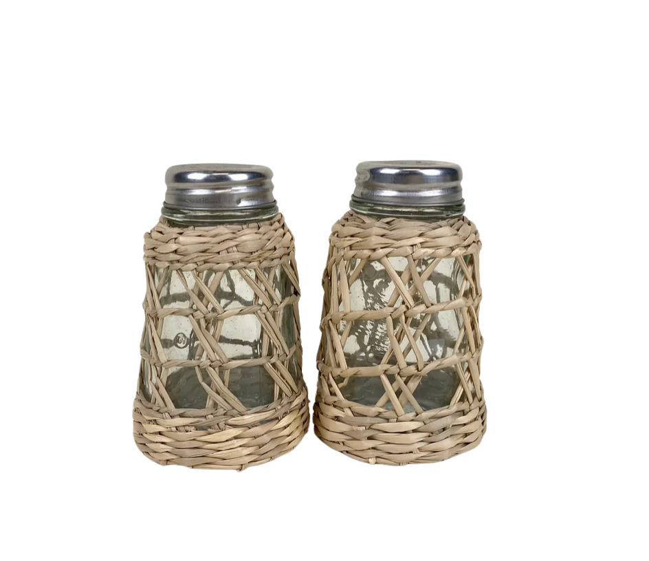 Seagrass Cage Salt and Pepper Set