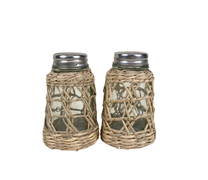 Seagrass Cage Salt and Pepper Set