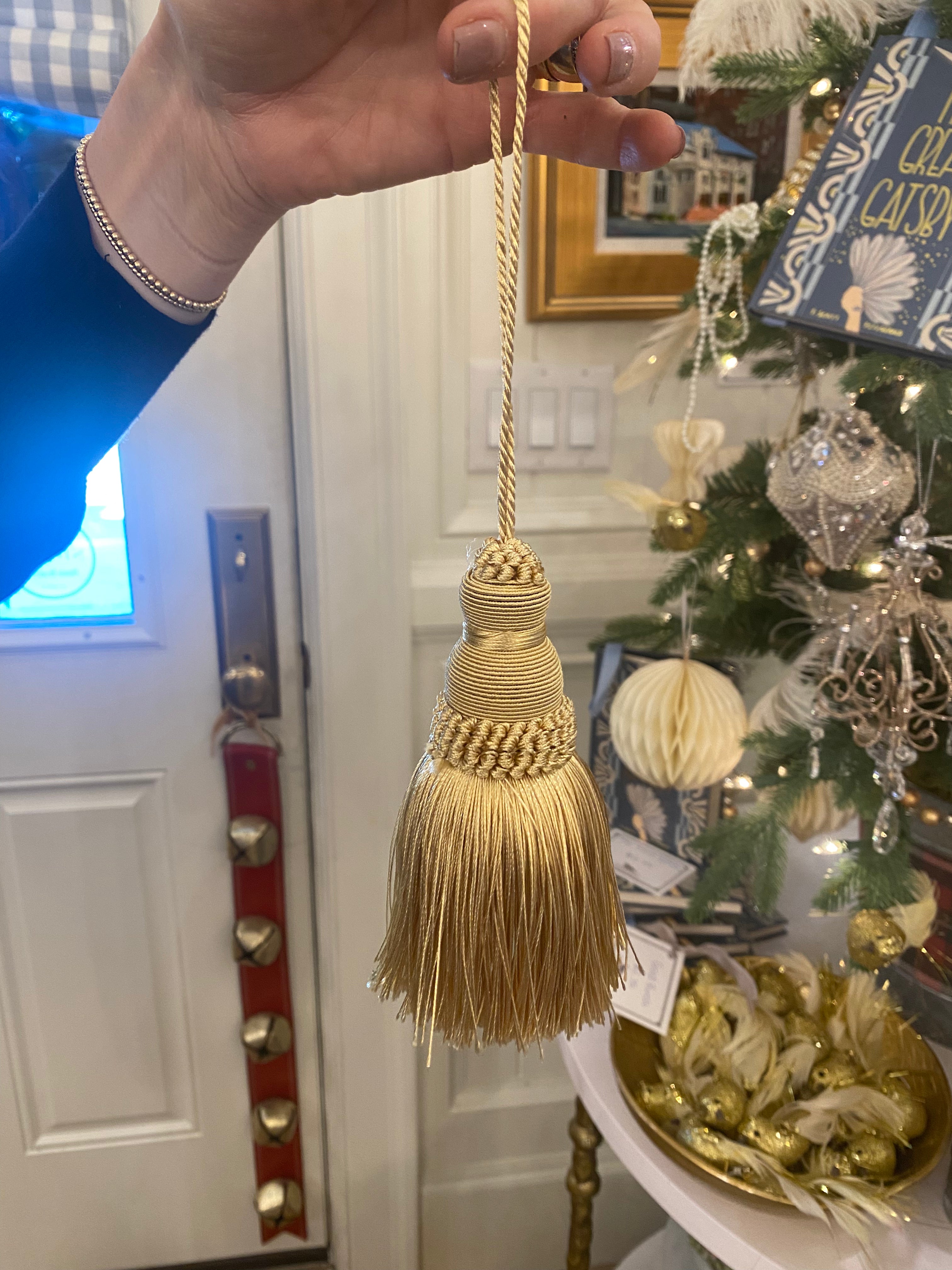 Gold and Silver Tassels