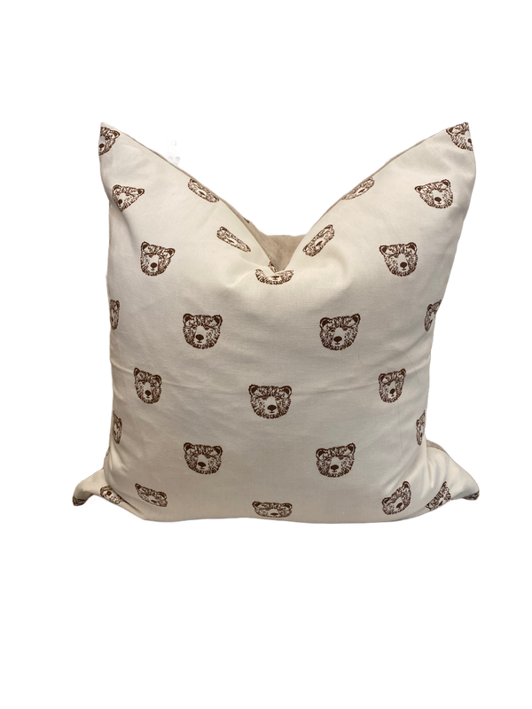 Buffalo Print/ Bear Print Custom Pillow