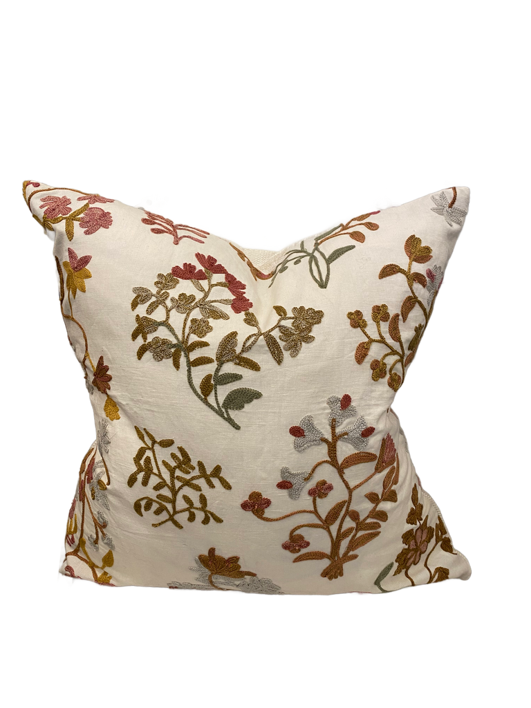 Raleigh Embroidery/ Zsuzsa Custom Pillow