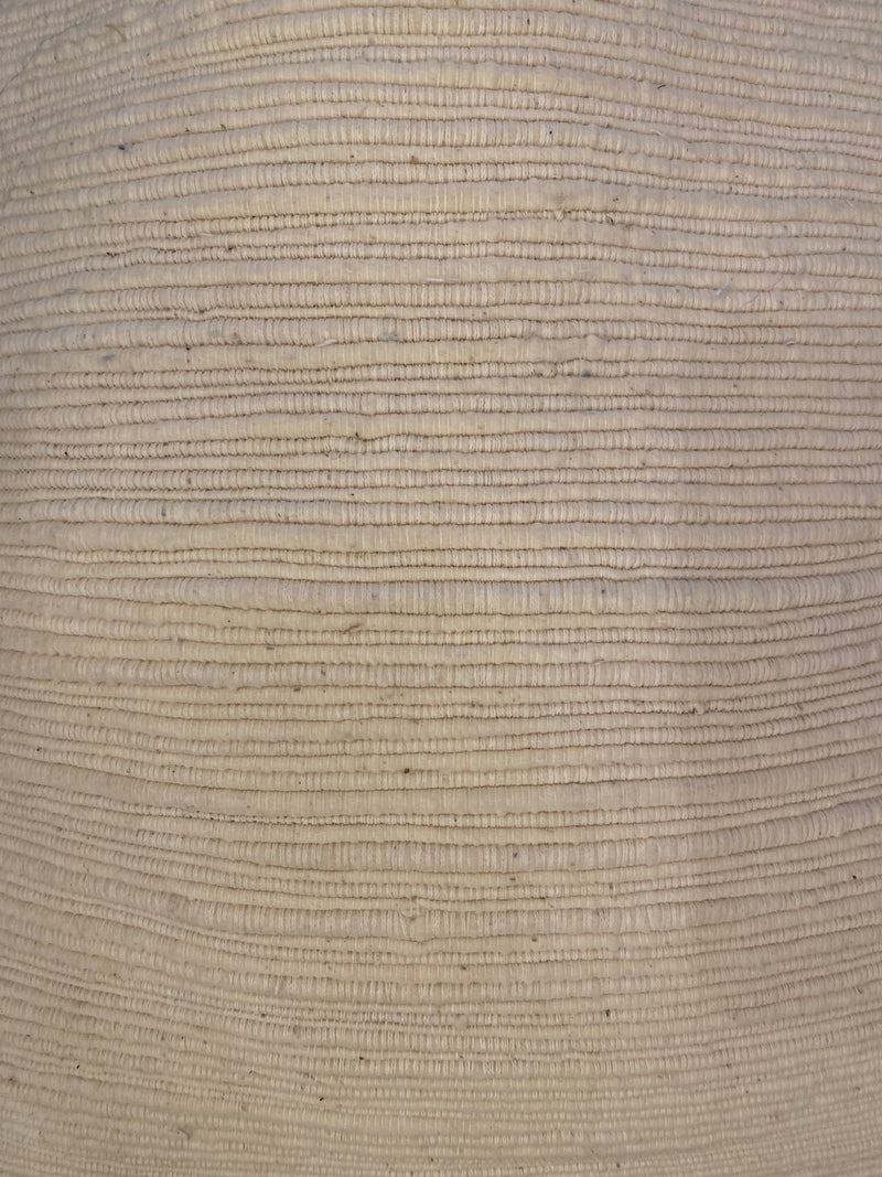 Mirza Ikat Stripe/ Zeta Hand Woven Texture Custom Pillow
