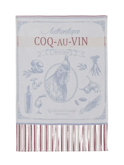 Coq au Vin Dish Towel