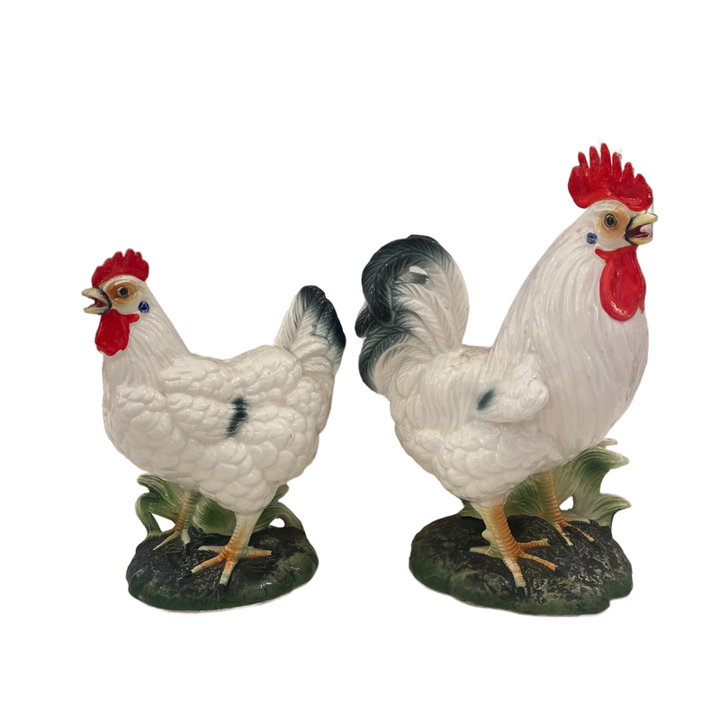 Rooster & Hen