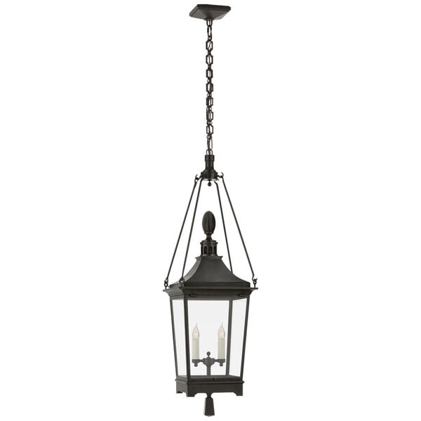 IN STORE Rosedale Classic Medium Hanging Lantern in French Rust