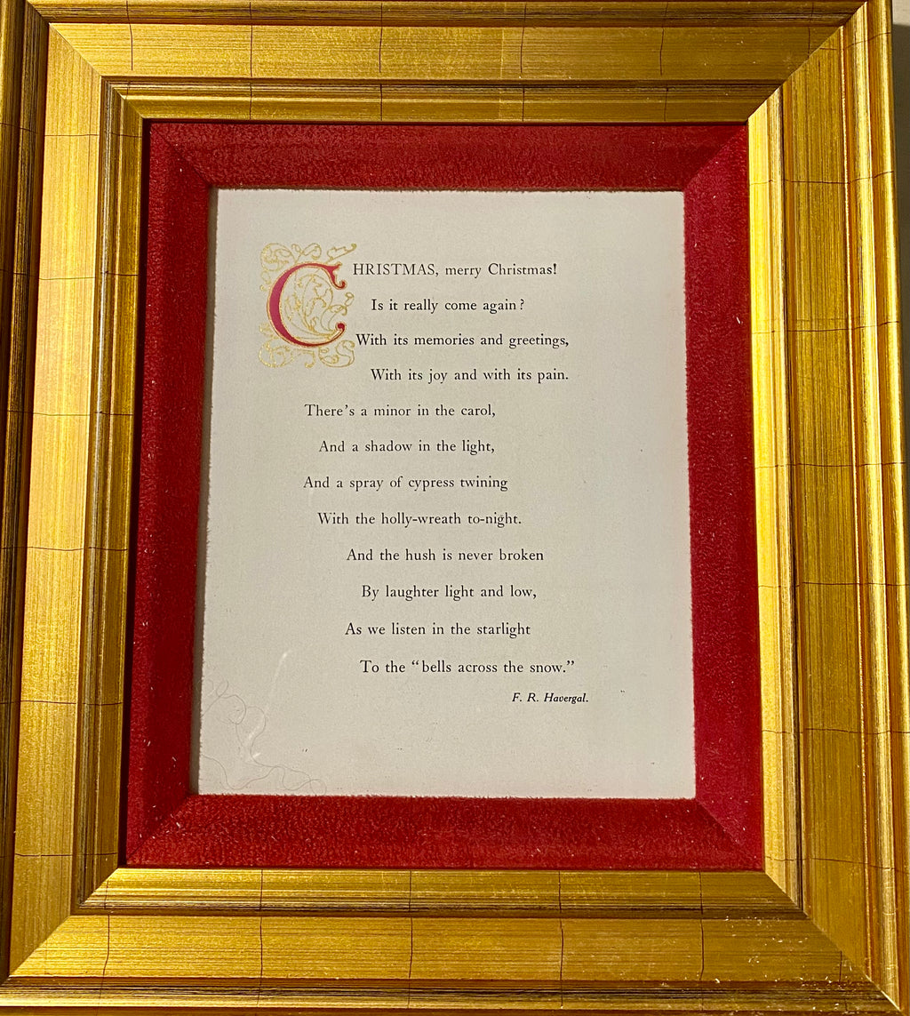 Christmas Carols and Poems