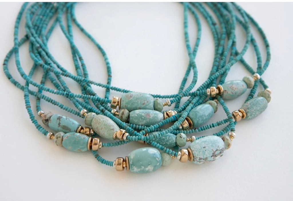 Blue Bird Turquoise Necklace