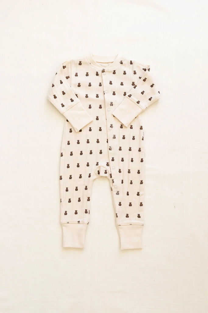 Teddy Pointelle Long John