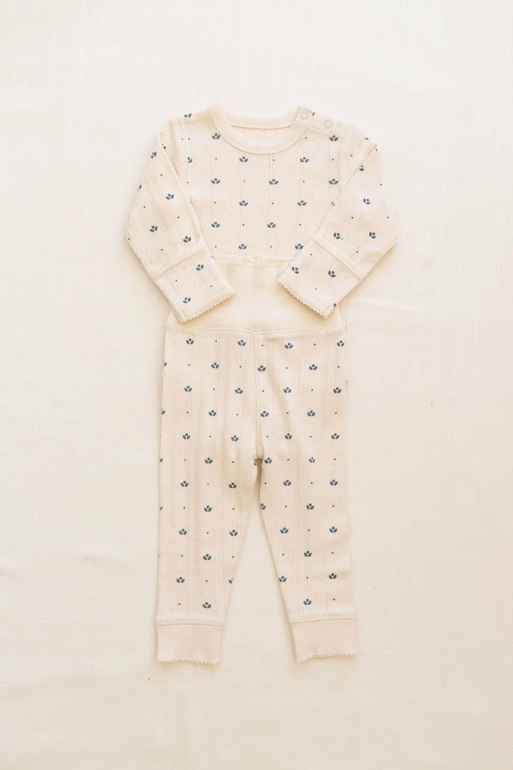 Bluebelle Pointelle Onesie + Pant Set