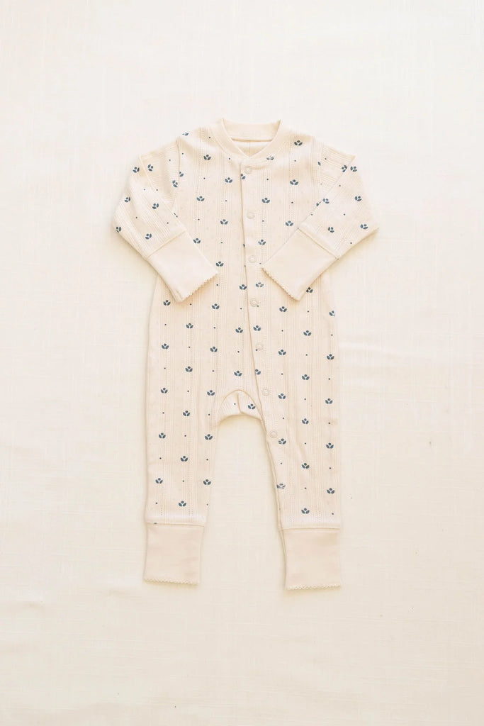 Bluebelle Pointelle Long John