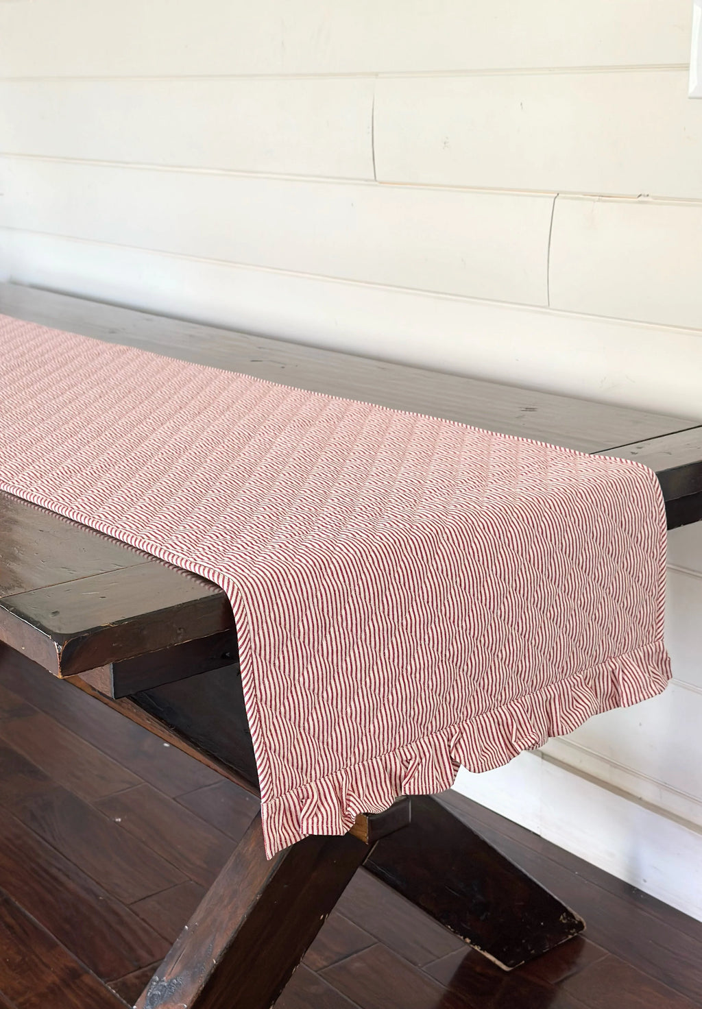 Heritage Ticking Stripe Table Runner
