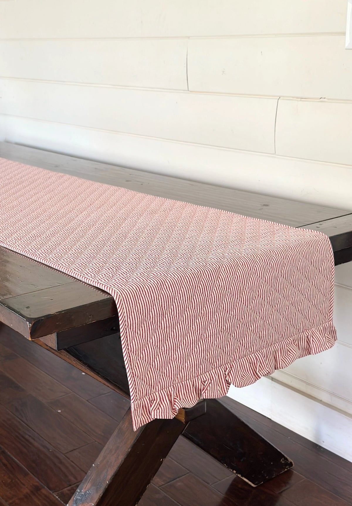 Heritage Ticking Stripe Table Runner