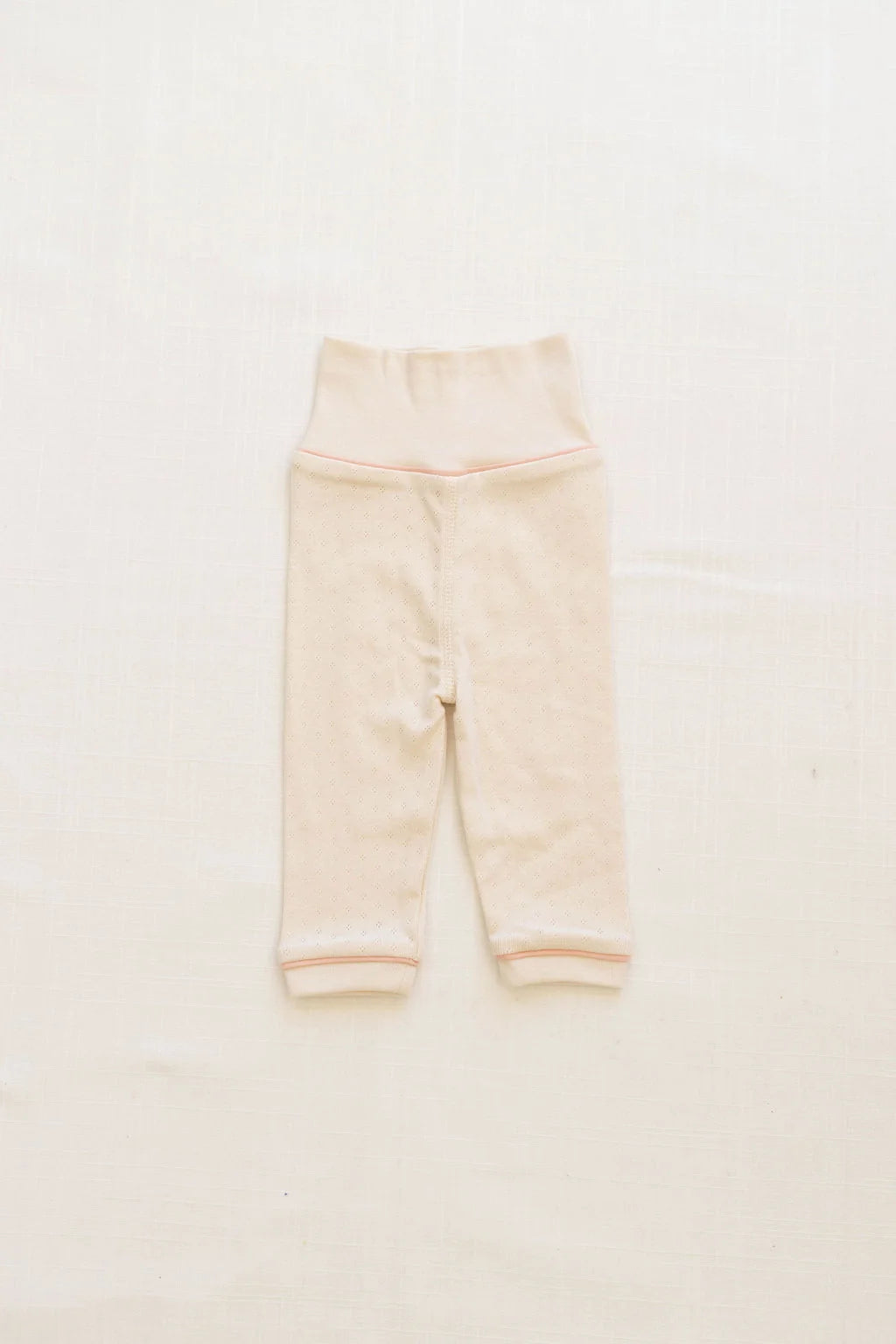 Milk and Petal Pointelle Wrap Onesie + Pant Set